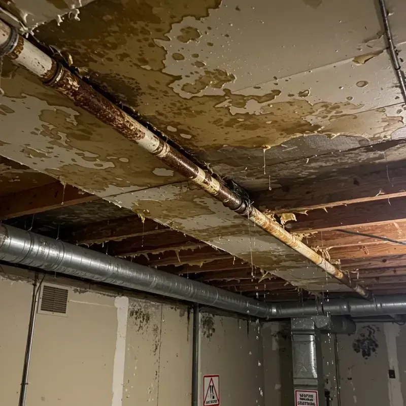 Ceiling Water Damage Repair in Roaming Shores, OH